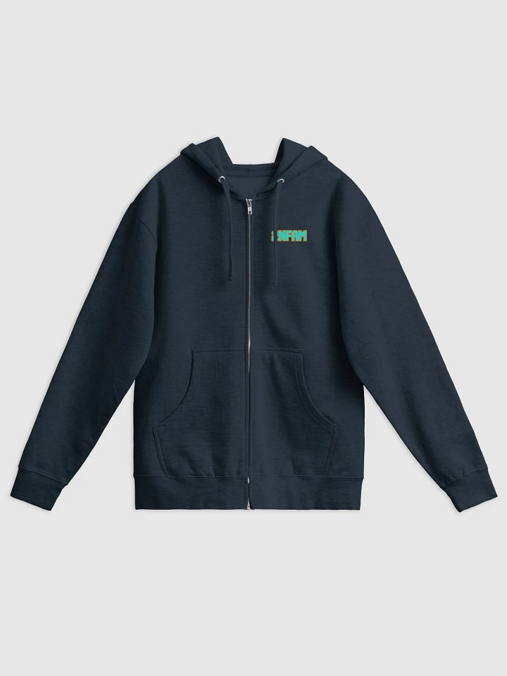 Drippy Owl Zip-Up Hoodie product image (2)