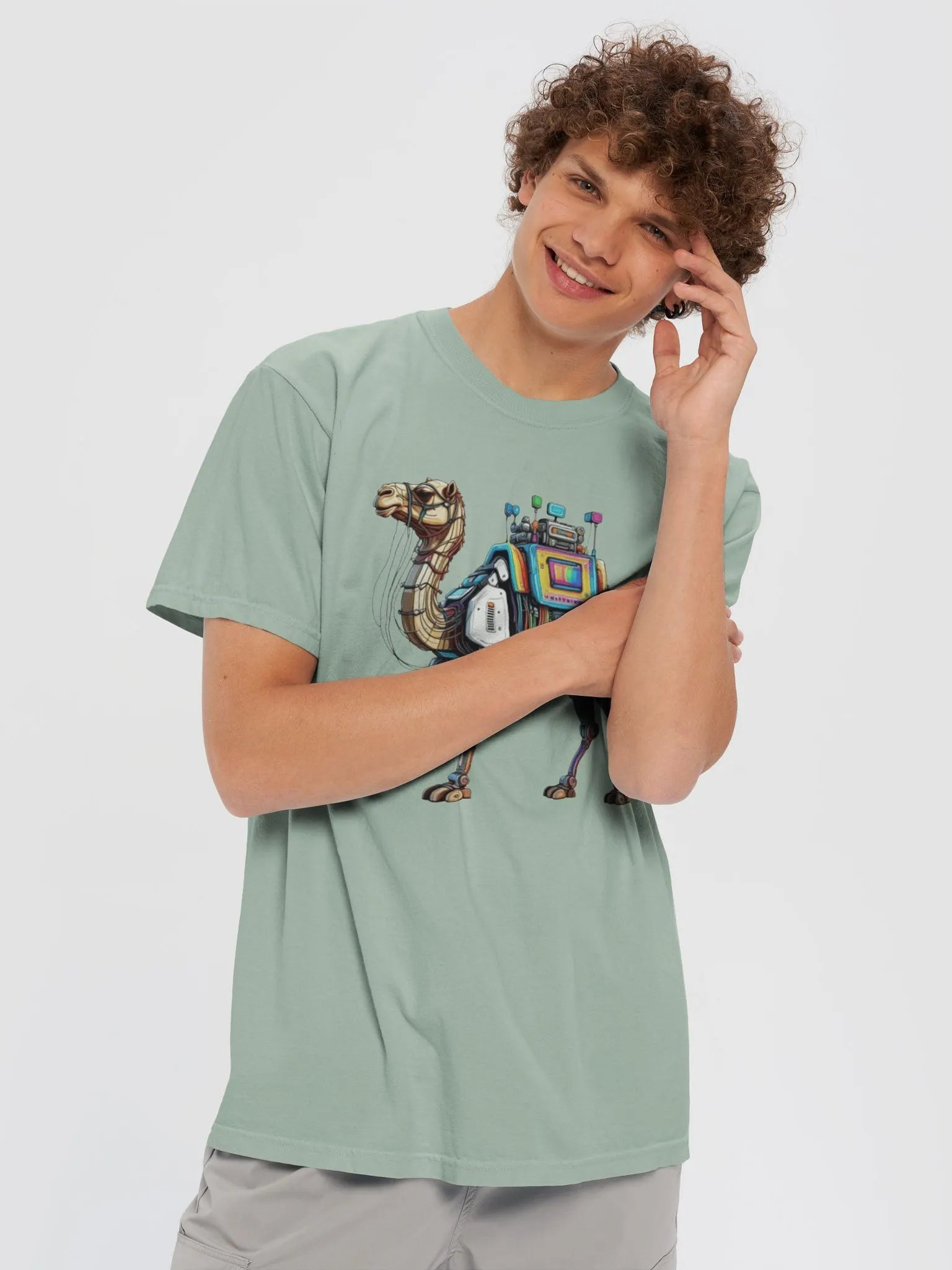 Camel Robot T Shirt product image (66)