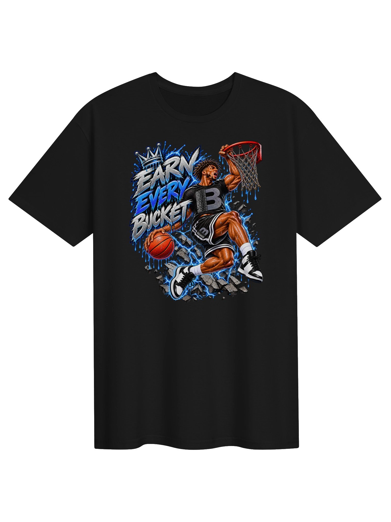 Blacktop Brand Earn Every Bucket Classic Tee product image (10)