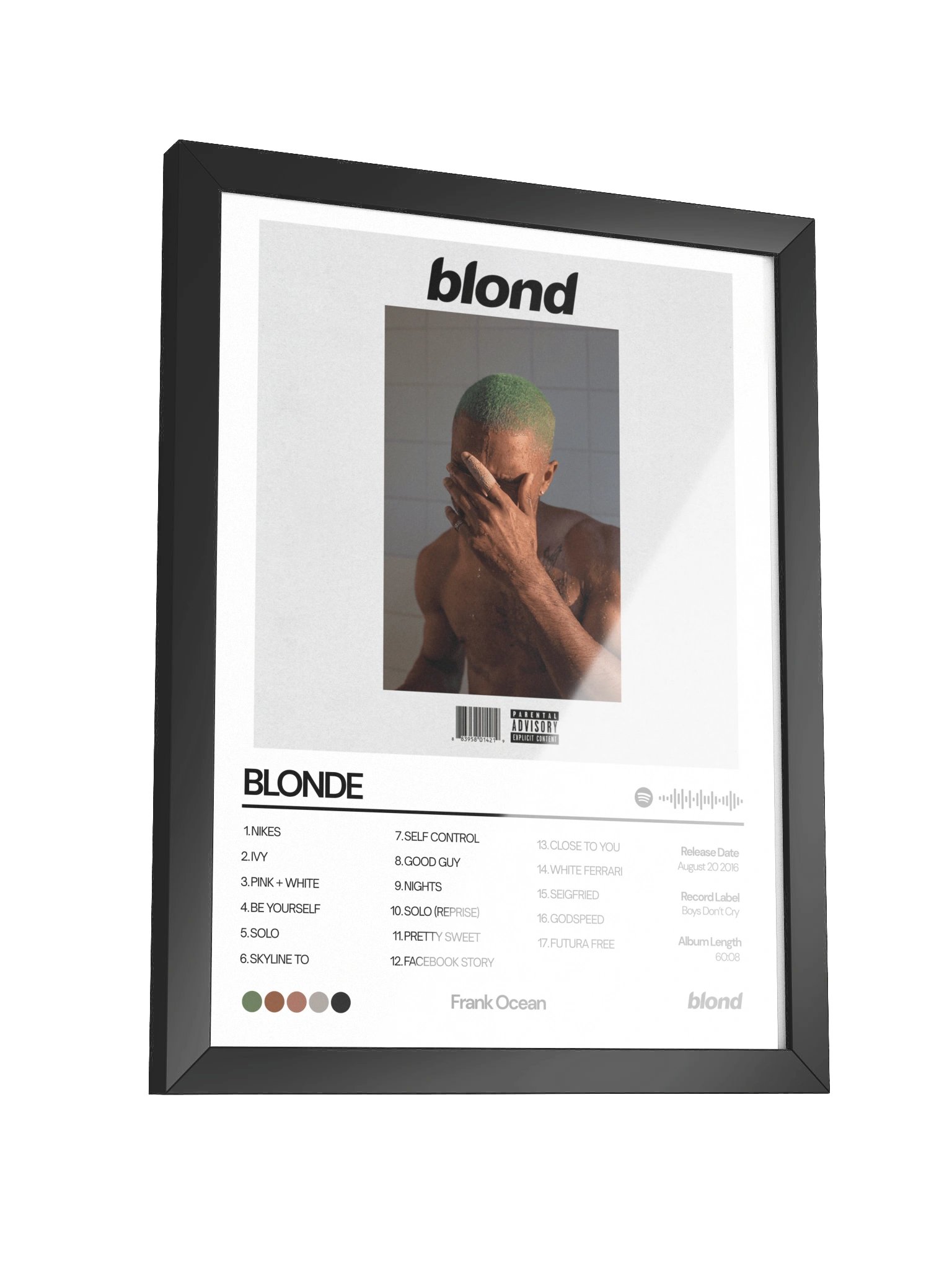 Frank Ocean Blond Framed Poster product image (10)