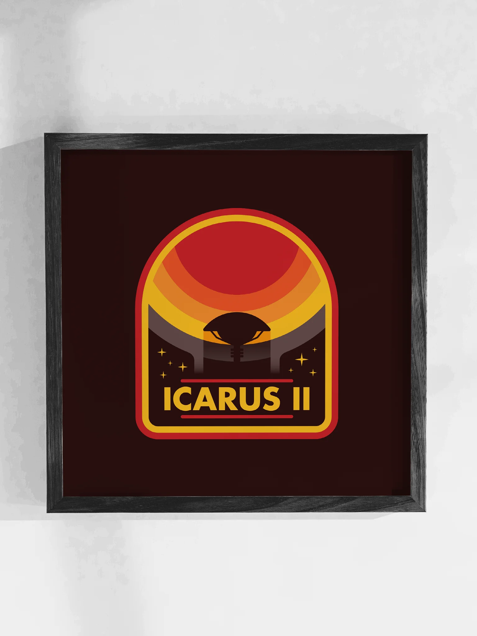 'Icarus II' Mission Patch Art Print product image (1)