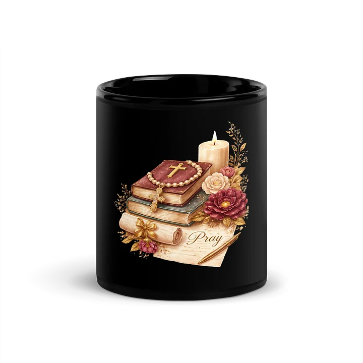 Grace Notes Prayer Mug (Black) product image (1)