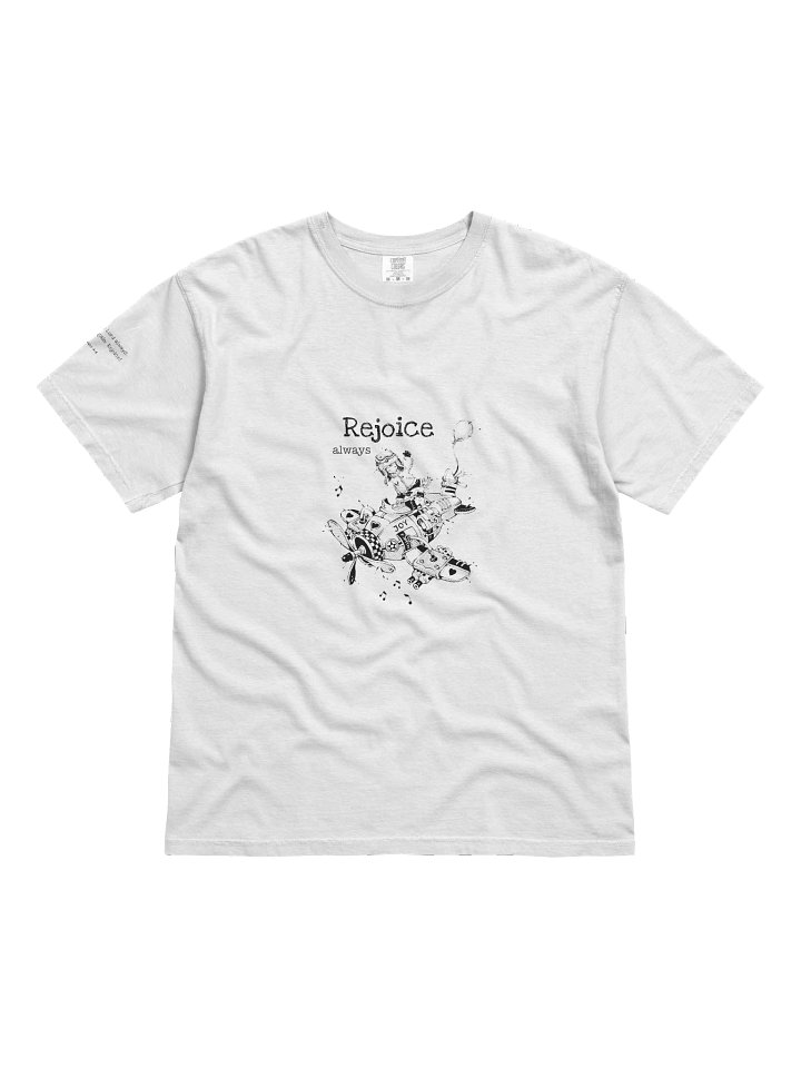 "Rejoice" t-shirt product image (1)
