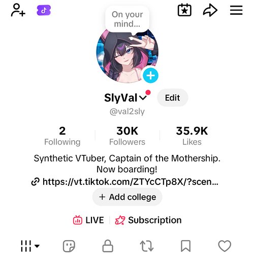 Hit 30k followers on TikTok tonight 😝✌️💕