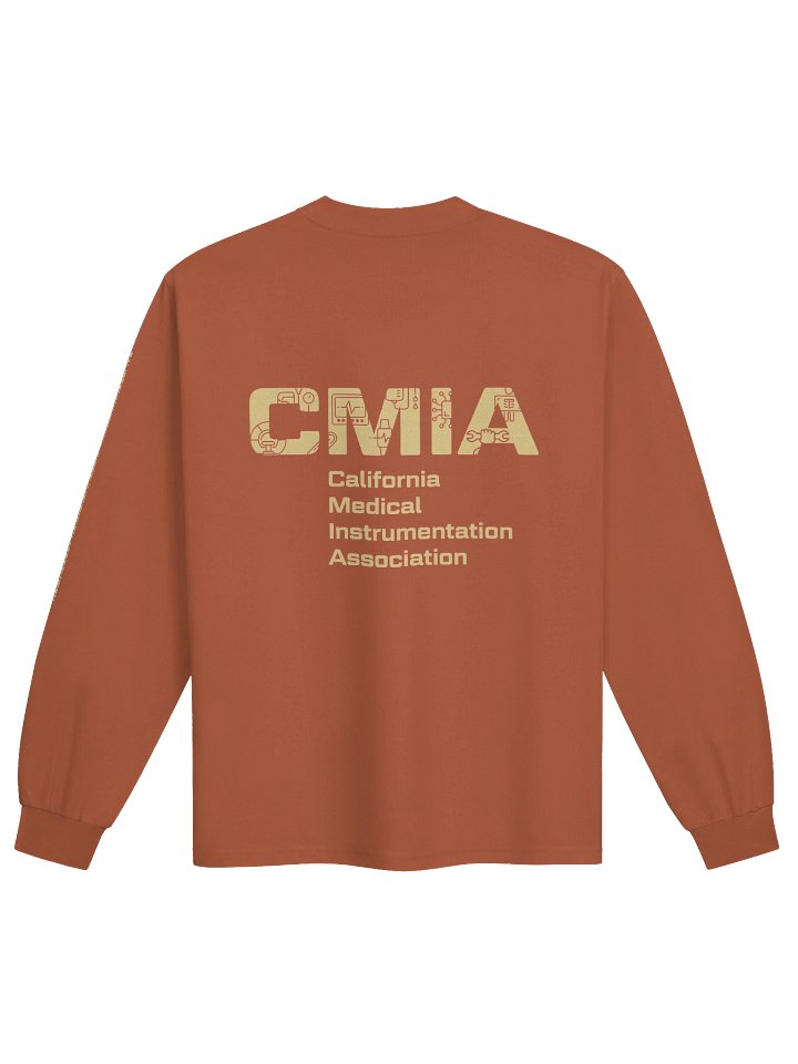 CMIA Premium Long Sleeve Shirt / Gold Graphic — Color Logo product image (2)