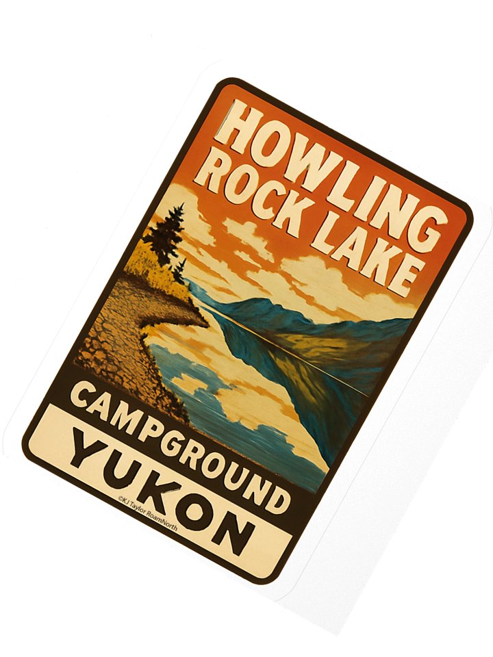 Howling Rock Lake Campground Decal product image (2)