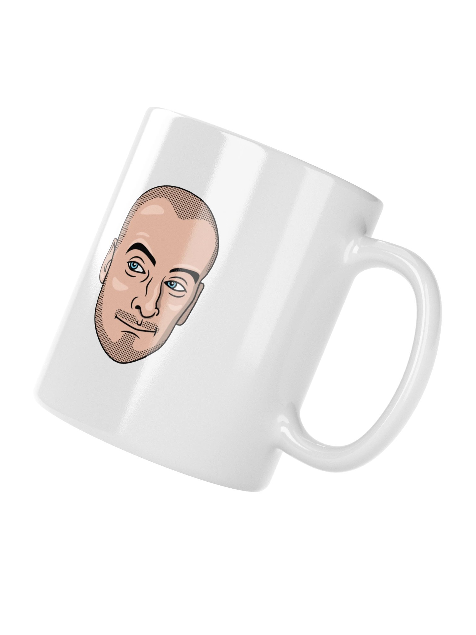 Lonegevity's White Glossy Mug product image (5)