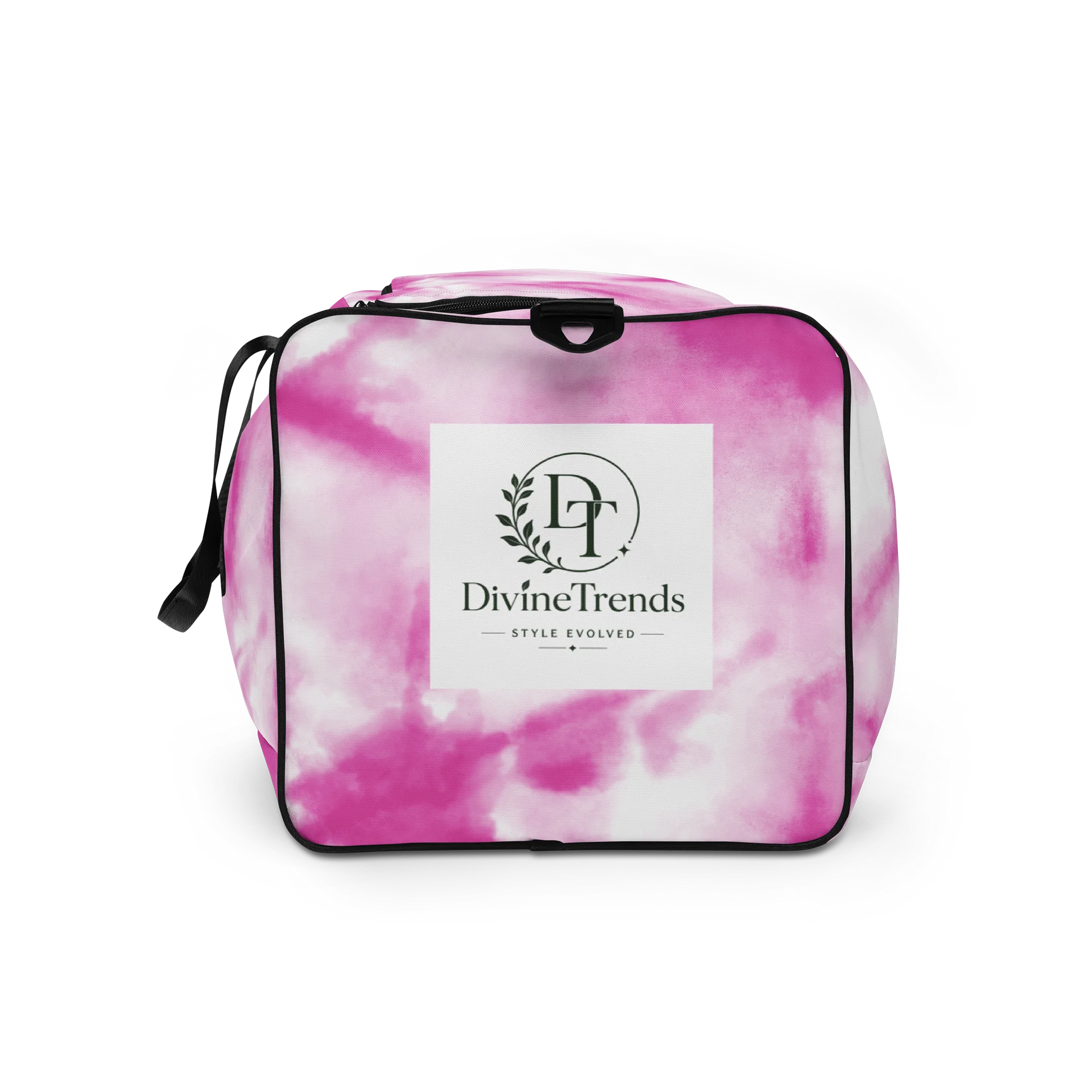 Pink Tie-Dye Duffle Bag product image (9)