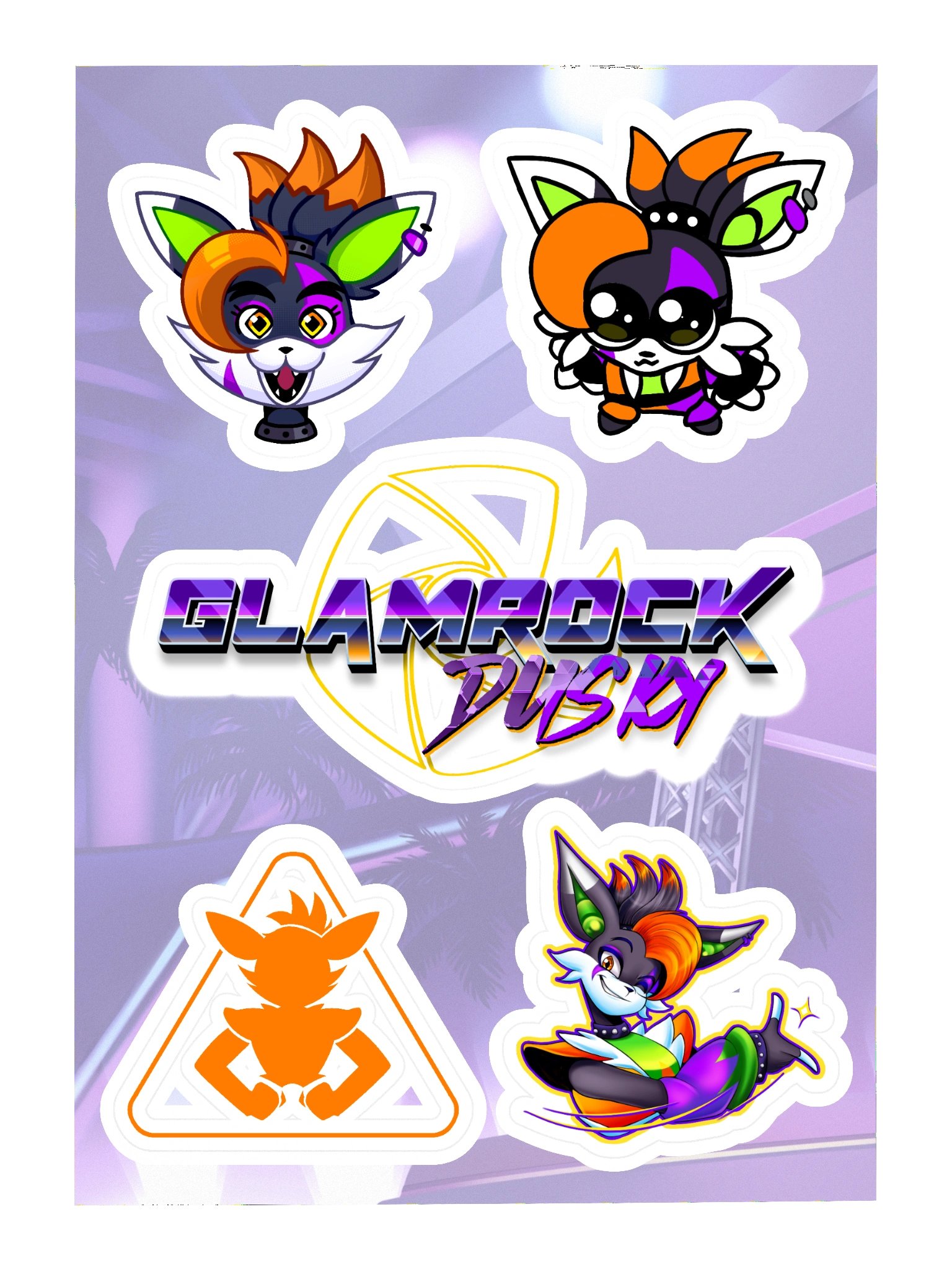 Dusky Sticker Sheet product image (3)