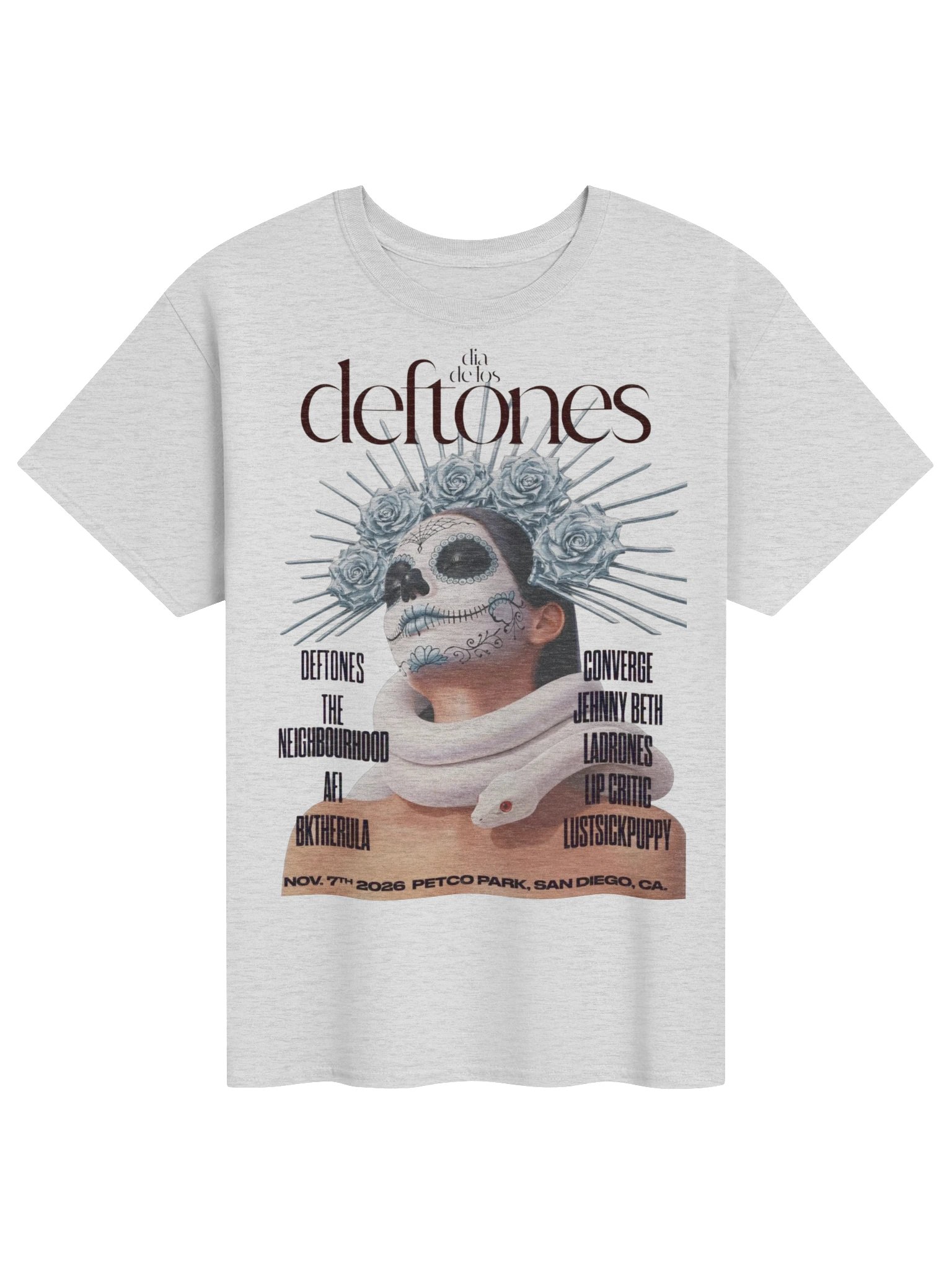 Dia De Los Deftones San Diego California 2026 Tshirt product image (1)