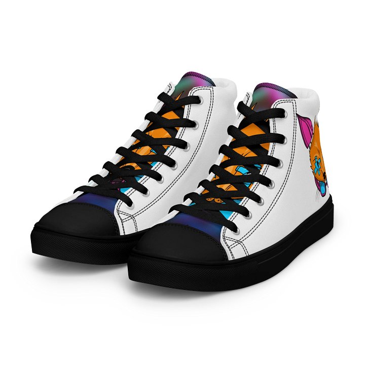 Men's ShepQuest Cyberfox High-Tops (WHITE) product image (1)