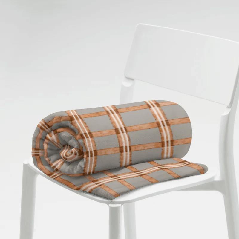CINNAMON & GREY COTTAGE GINHAM CHECK product image (7)