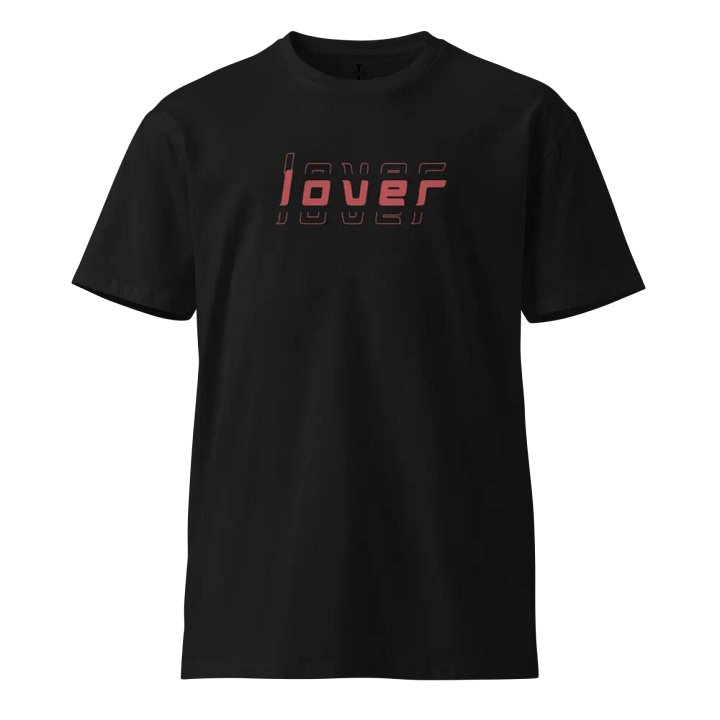 Digital Love Red Unisex T-Shirt product image (2)