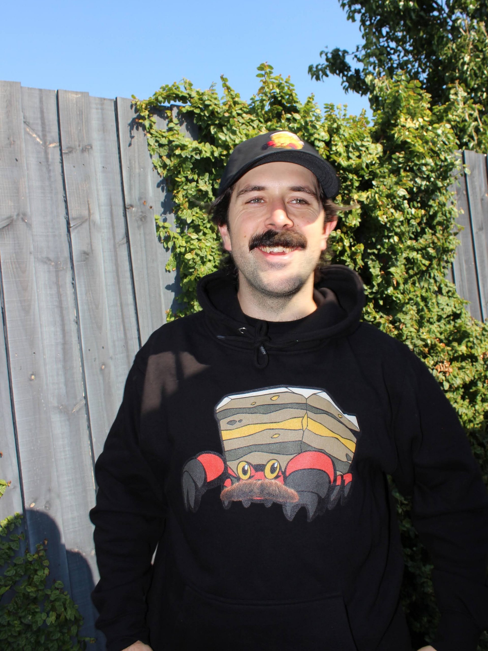 Moustached Crab Hoodie product image (3)