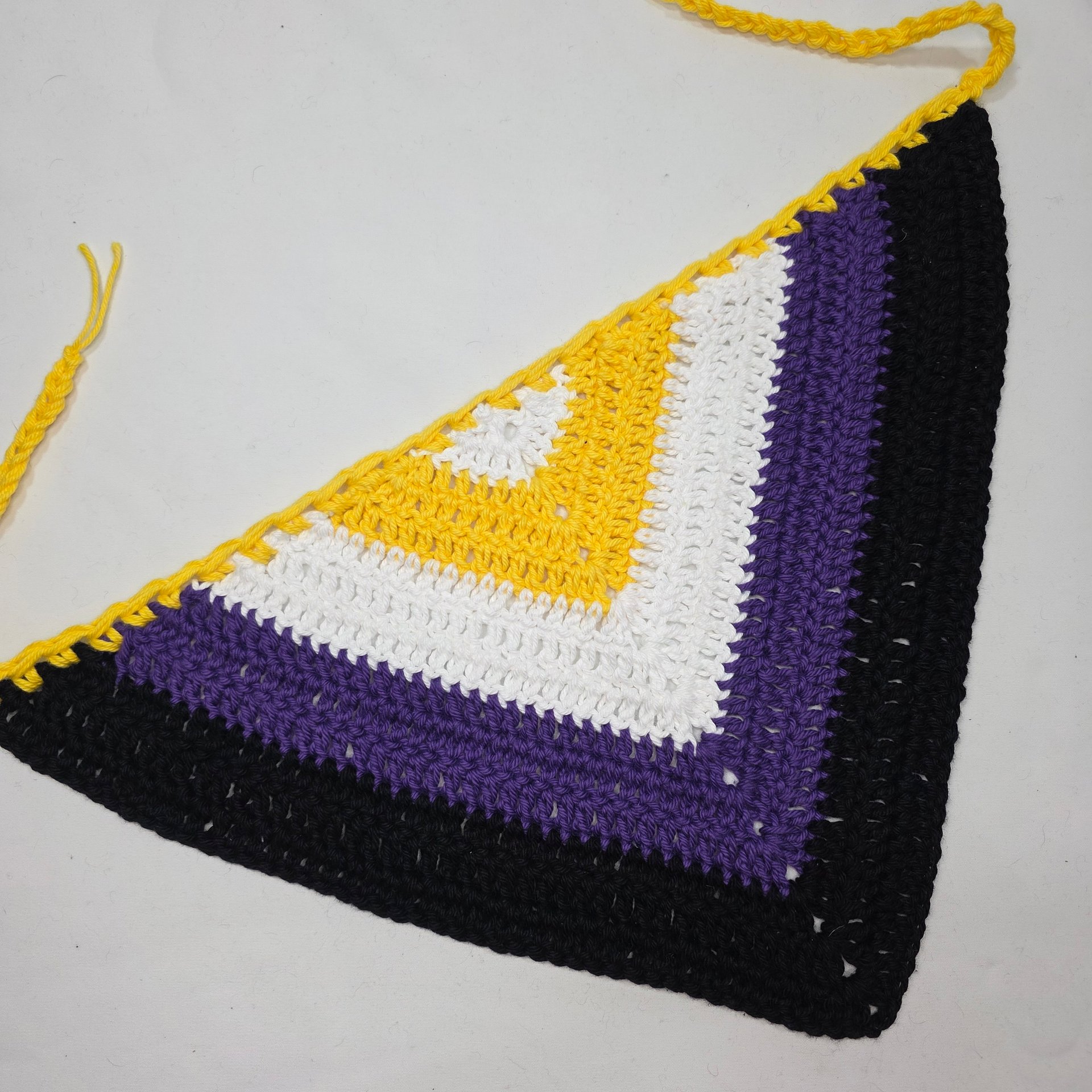 Crochet Pride Bandanas: Handmade Cotton Festival Accessory product image (8)