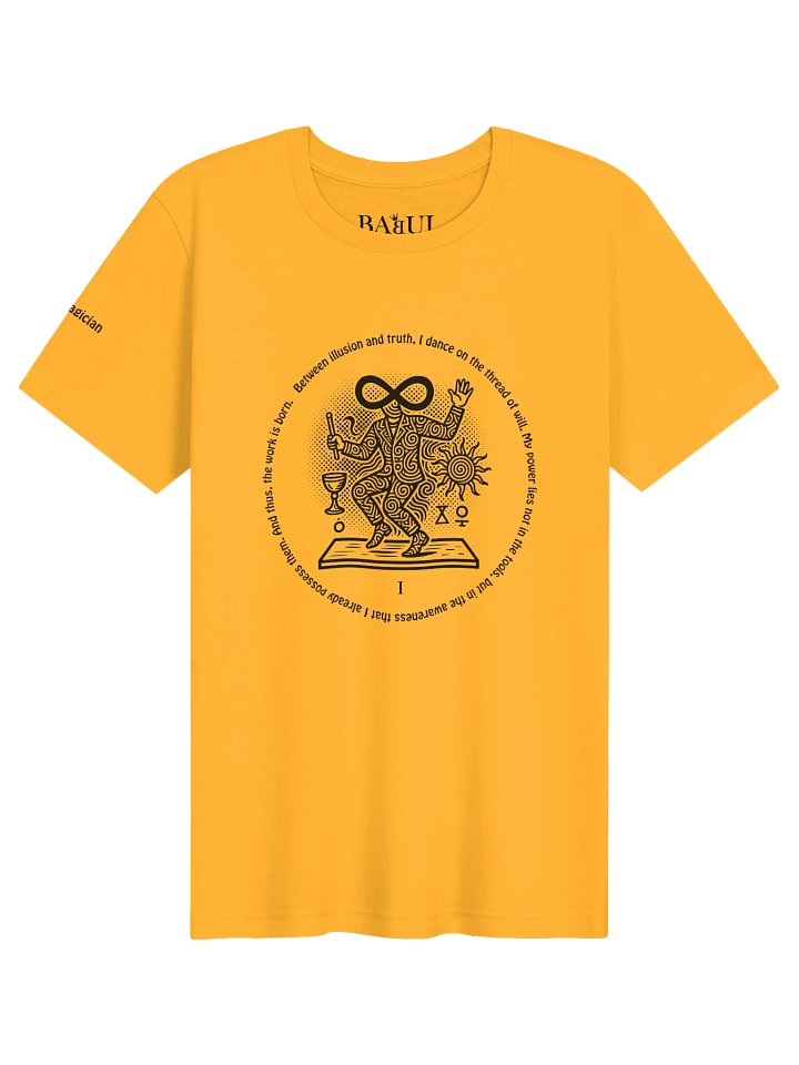 The Magician - ArcanaPop T-Shirt – Where Tarot Magic Meets Pop Art product image (1)