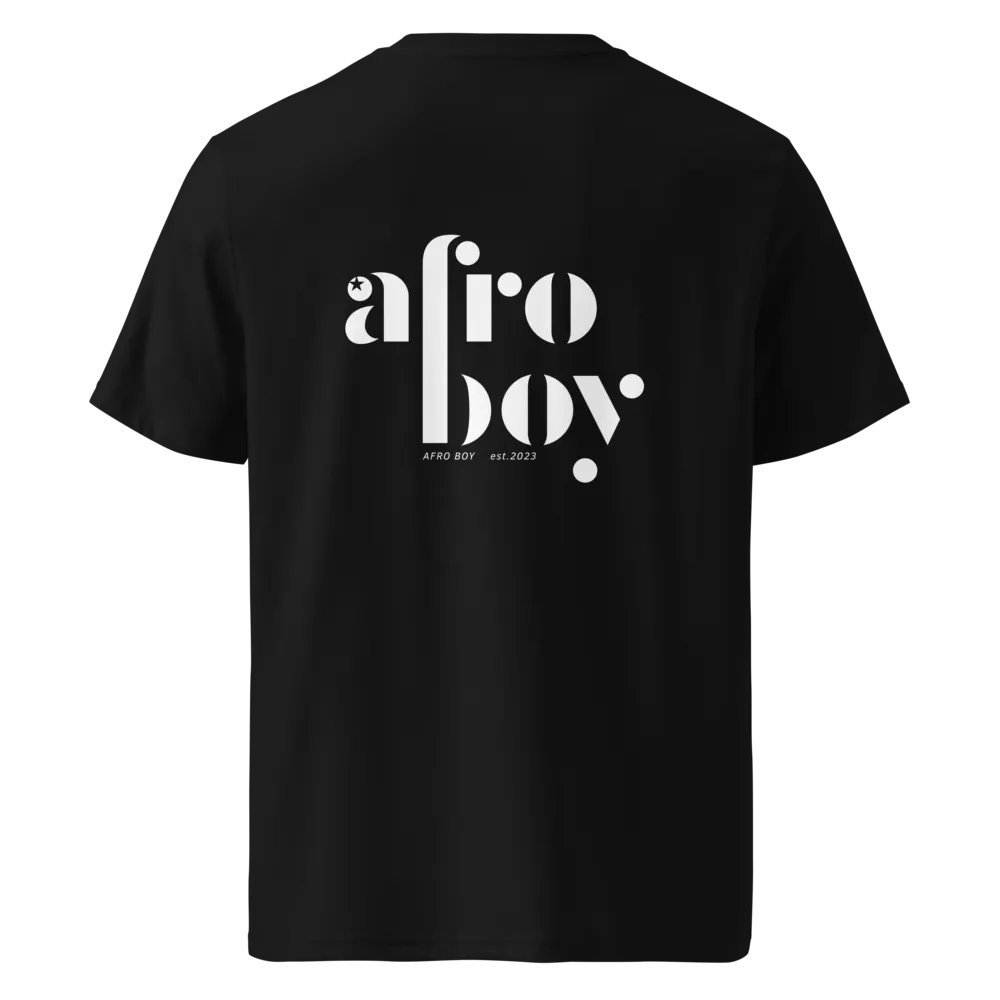 Afro Boy 'A-Game' Organic T-Shirt product image (4)