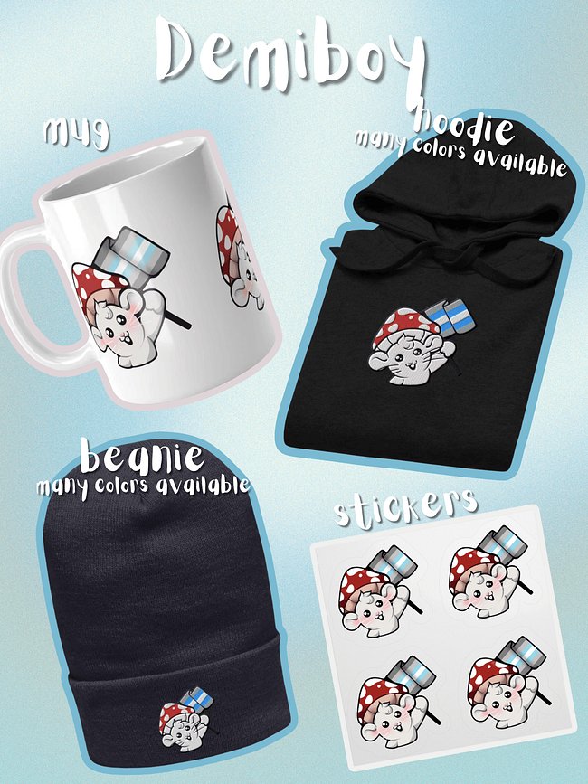 Demiboy merch