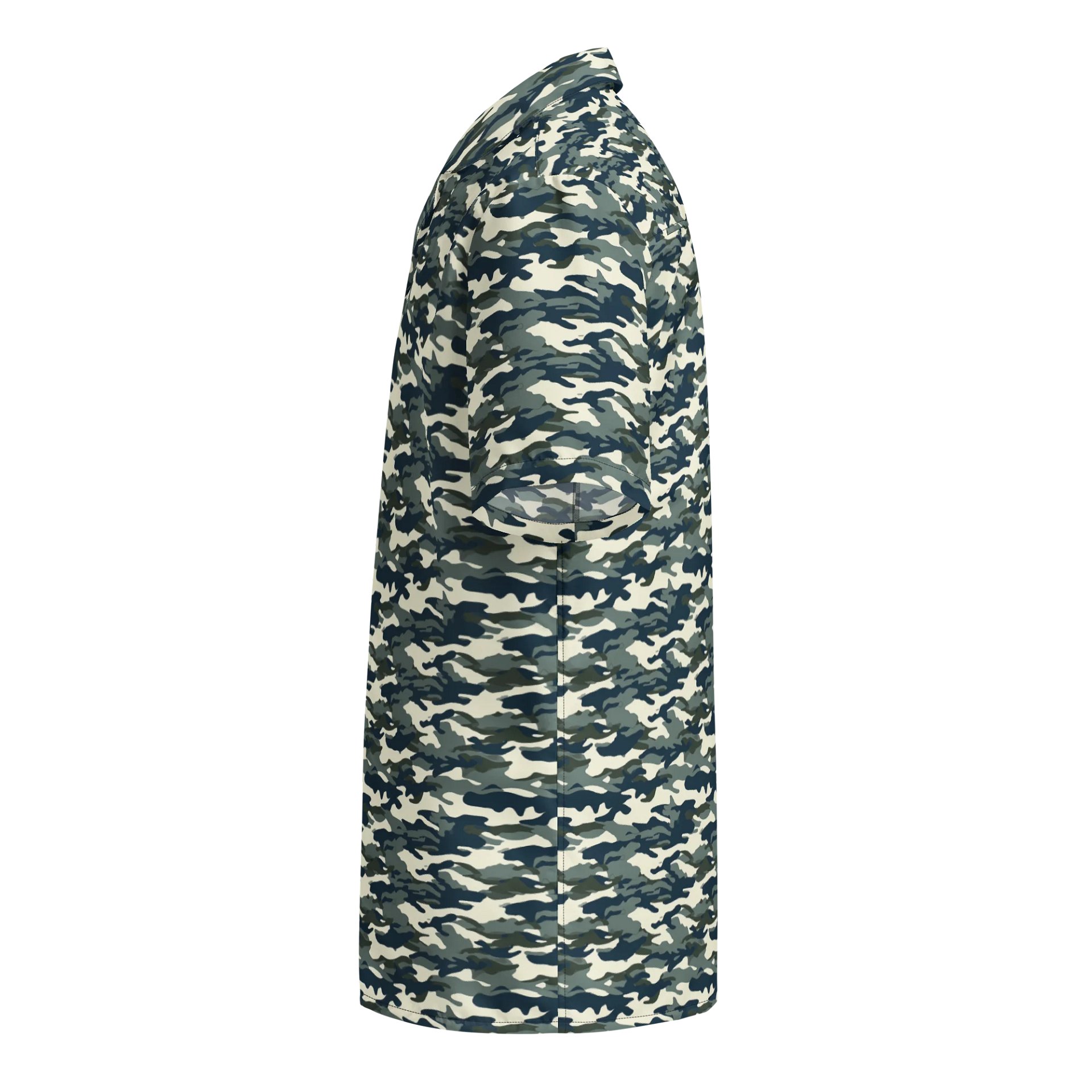 Frosted Camo Men’s Button-Up Shirt product image (3)