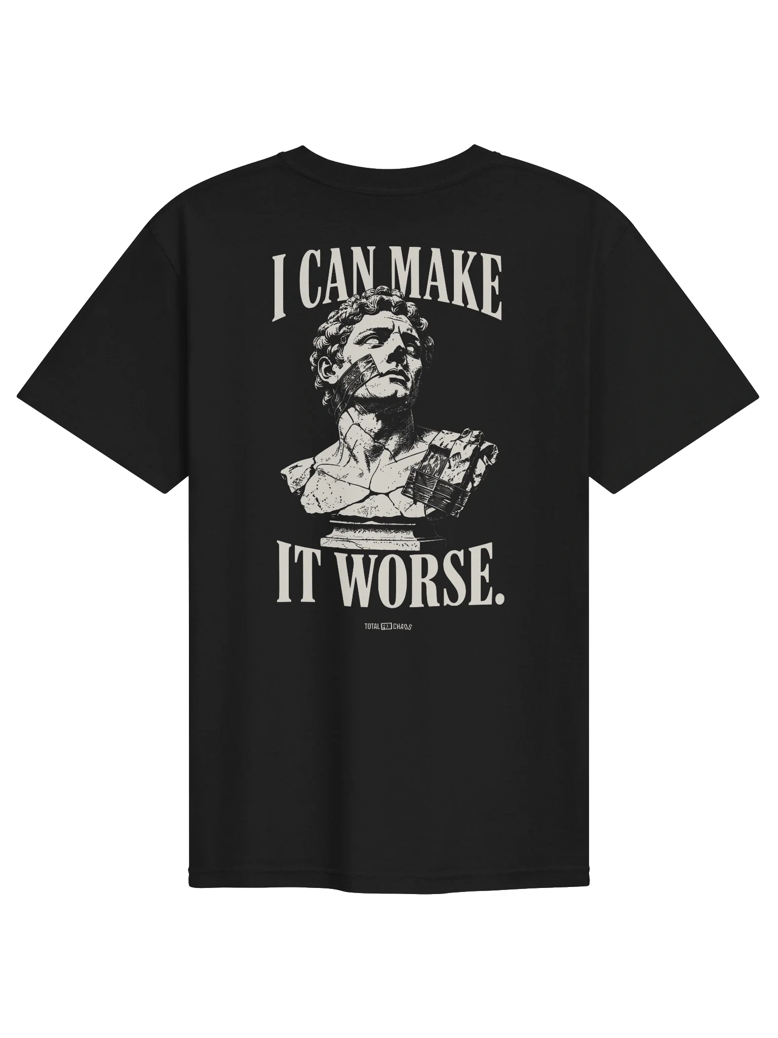 I Can Make It Worse., black, back