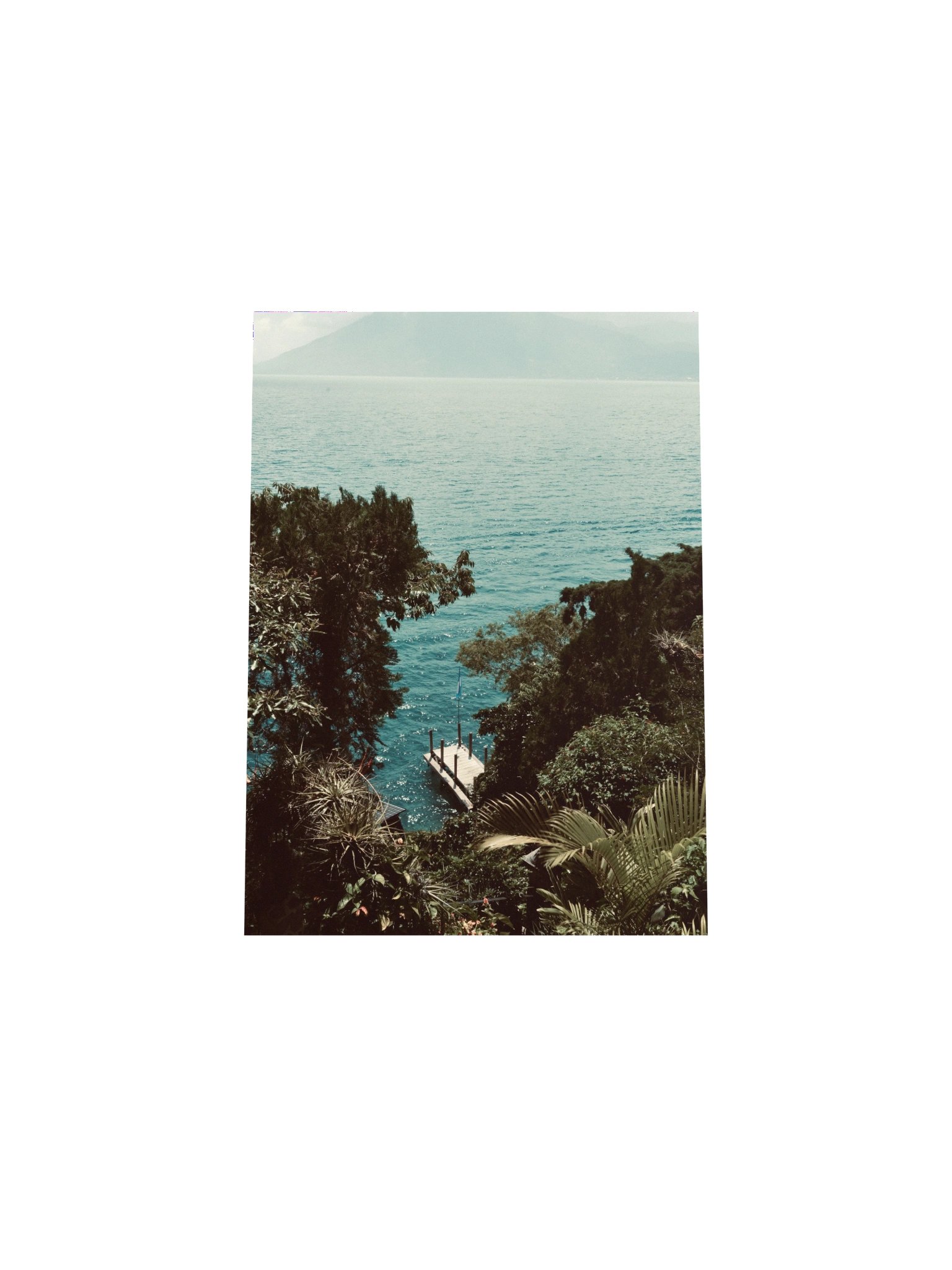 Lake Atitlan - Shoreline and Private Pier – (Print Only) product image (20)