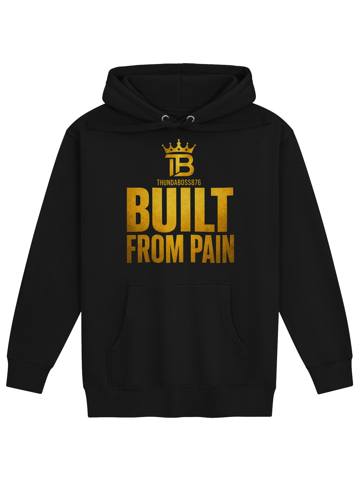 Built Different Hoodie 2.0 – Black Edition product image (1)