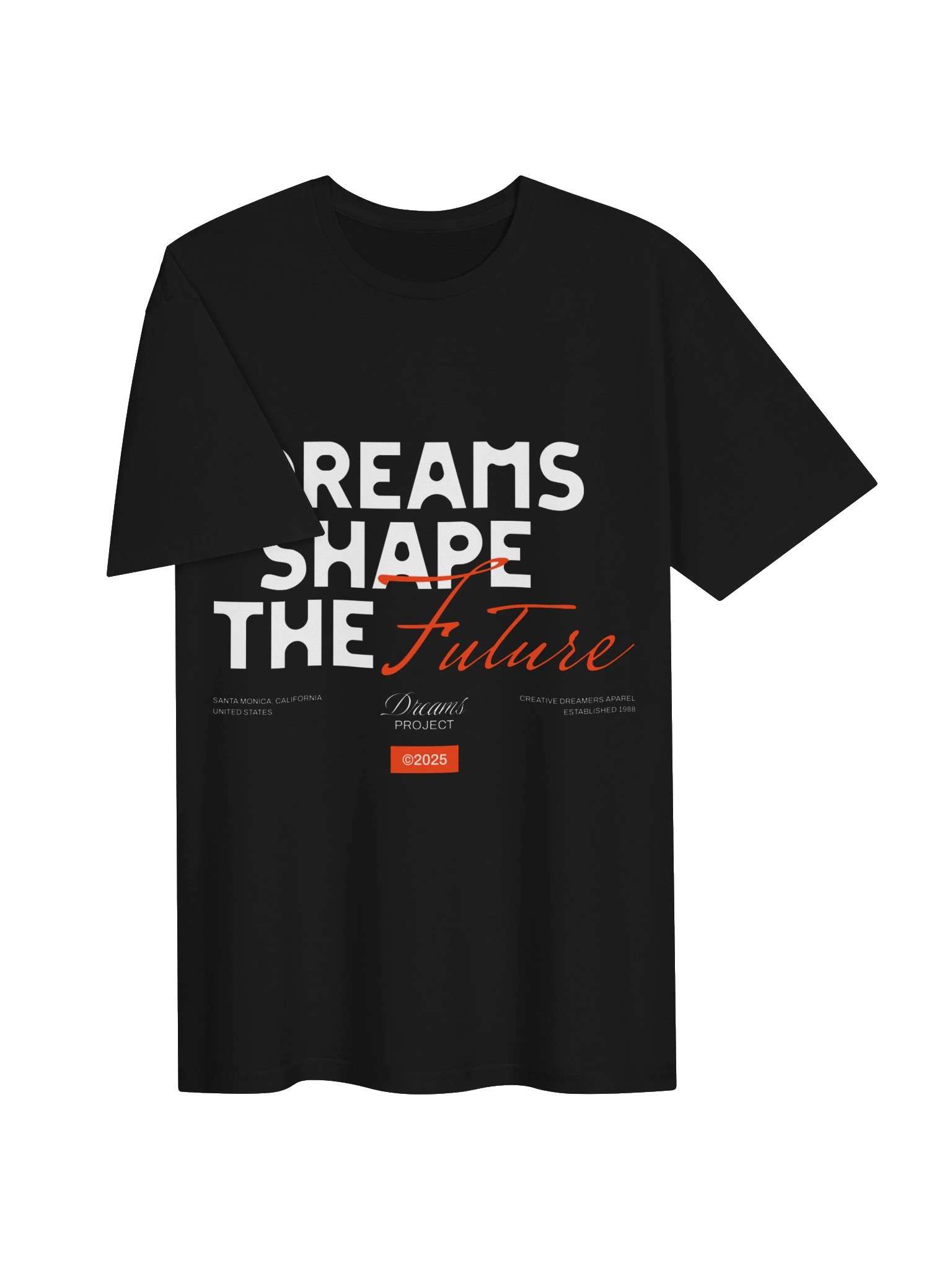 Dreams Shape The Future Typography Graphic Unisex Softstyle T-Shirt product image (2)