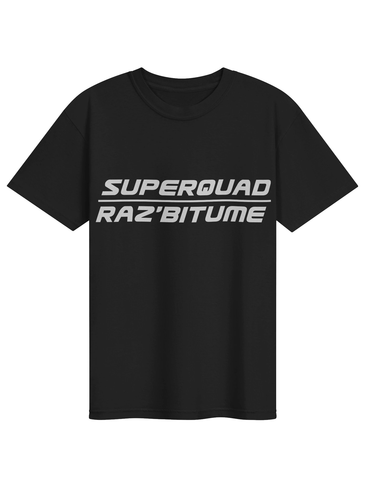 Superquad Raz'bitume blanc - Tshirt product image (1)