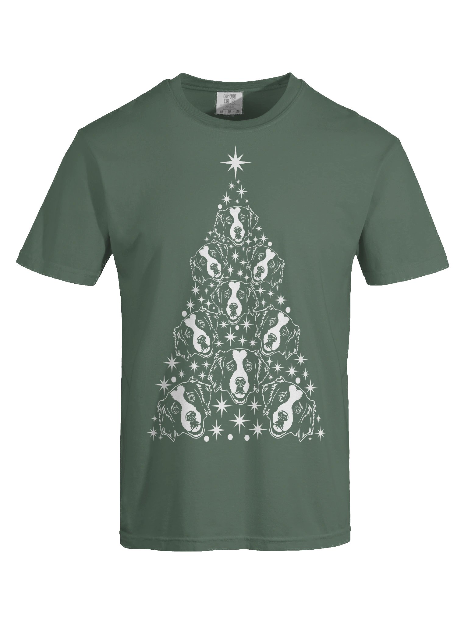 Brittany Spaniel Christmas Tree T-Shirt product image (9)