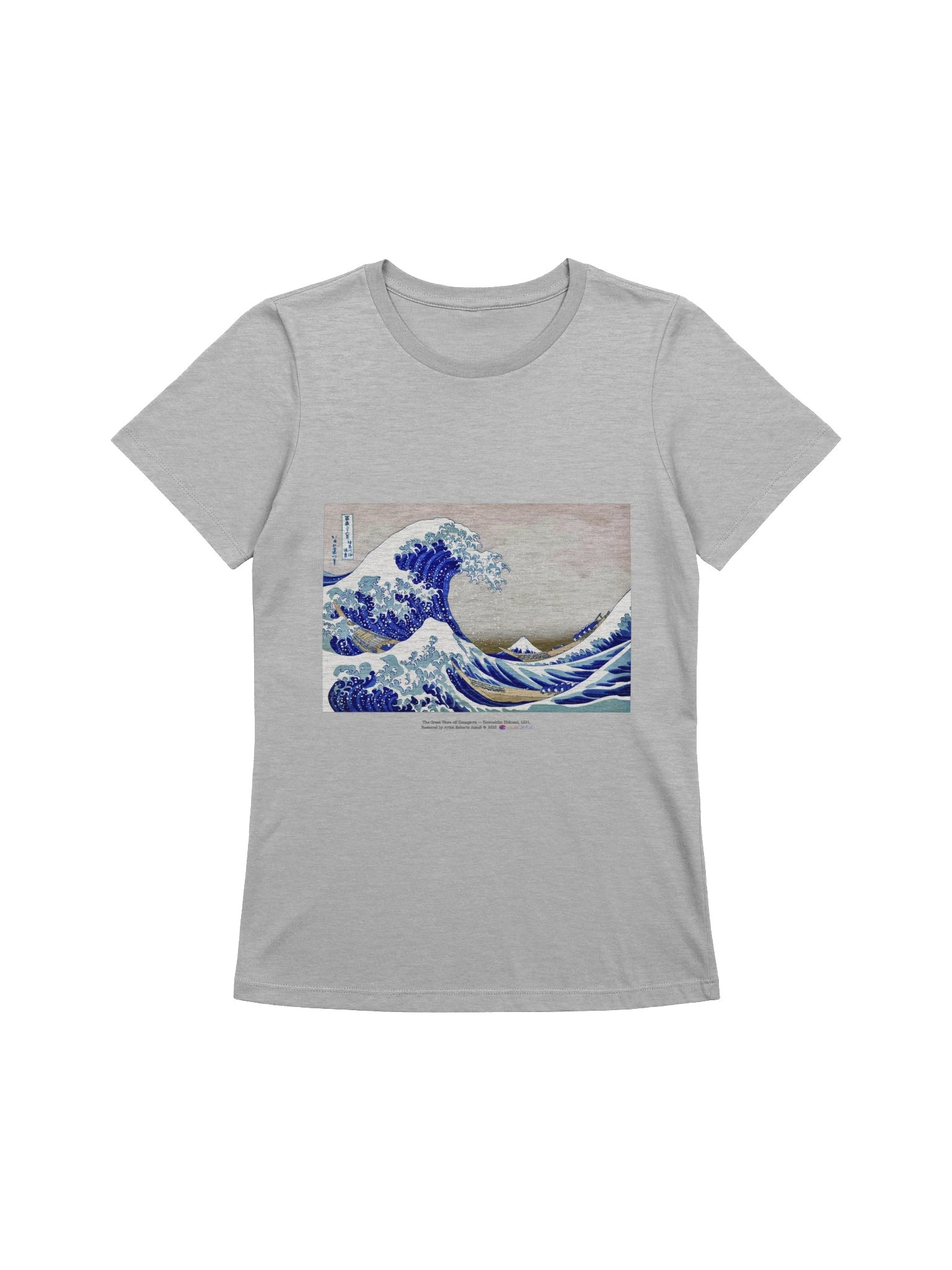 The Great Wave off Kanagawa — Women's T-Shirt product image (1)