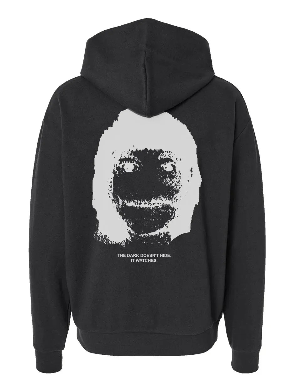 The Dark Doesn’t Hide Hooded Sweatshirt product image (1)