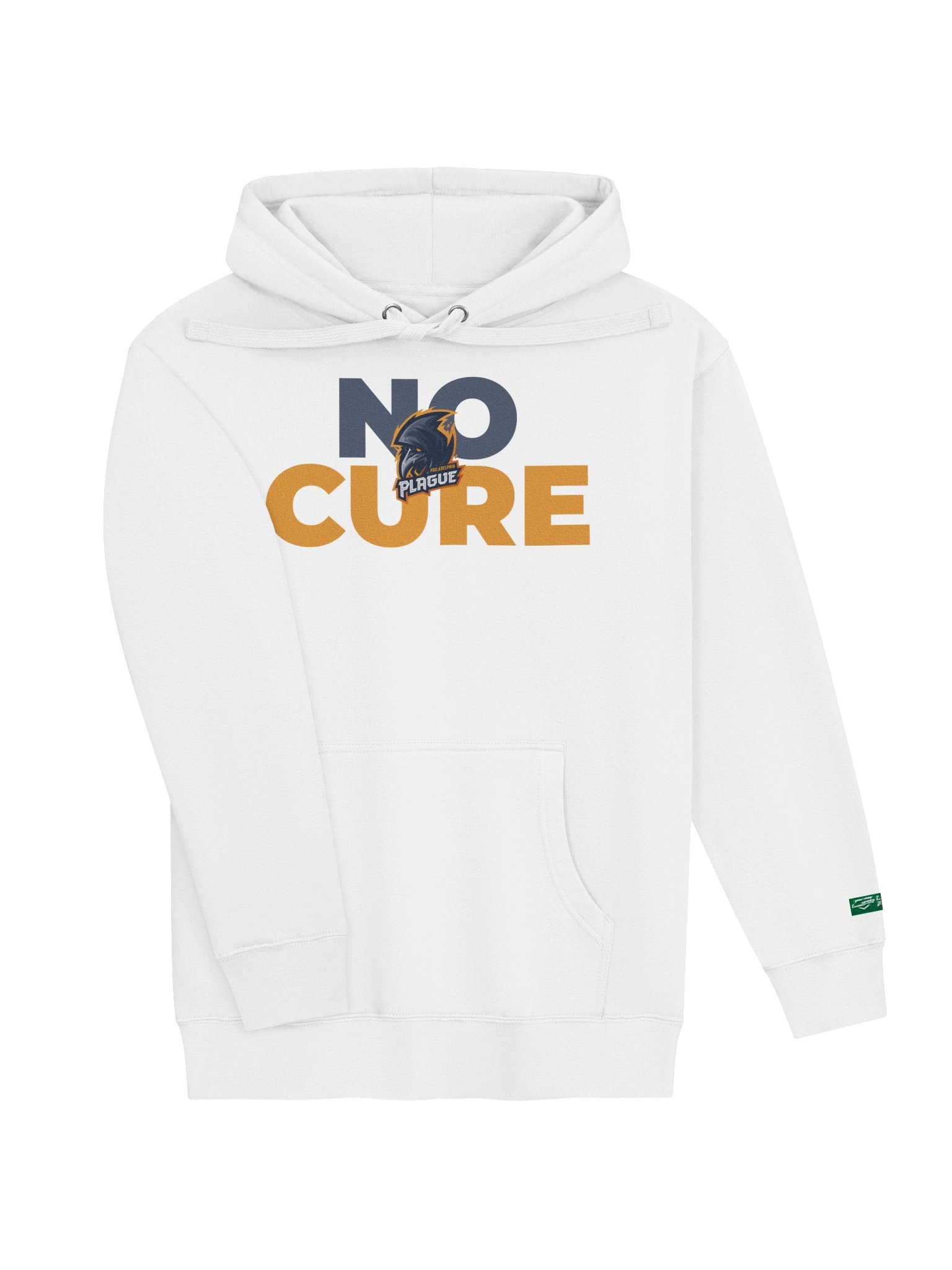 Philadelphia Plague No Cure Slogan Series Hoodie product image (3)