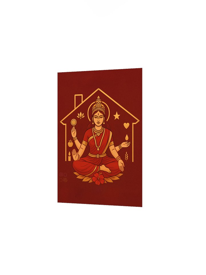 Happy Home with Ashta Lakshmi, Goddess Ritual Mini-Poster product image (2)