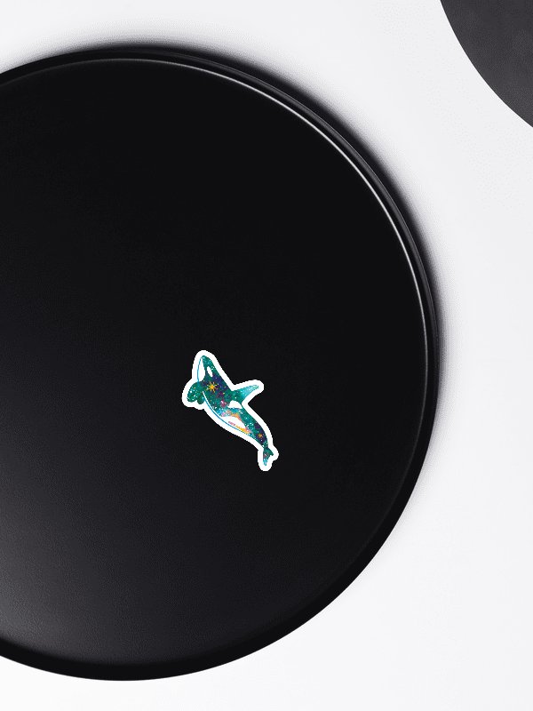 Galaxy Orca - Teal Variation Magnet product image (4)