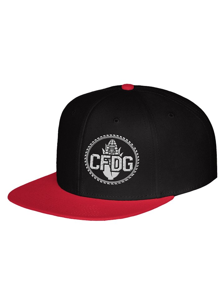 Cornfed Disc Golf Snapback Circle Logo product image (5)