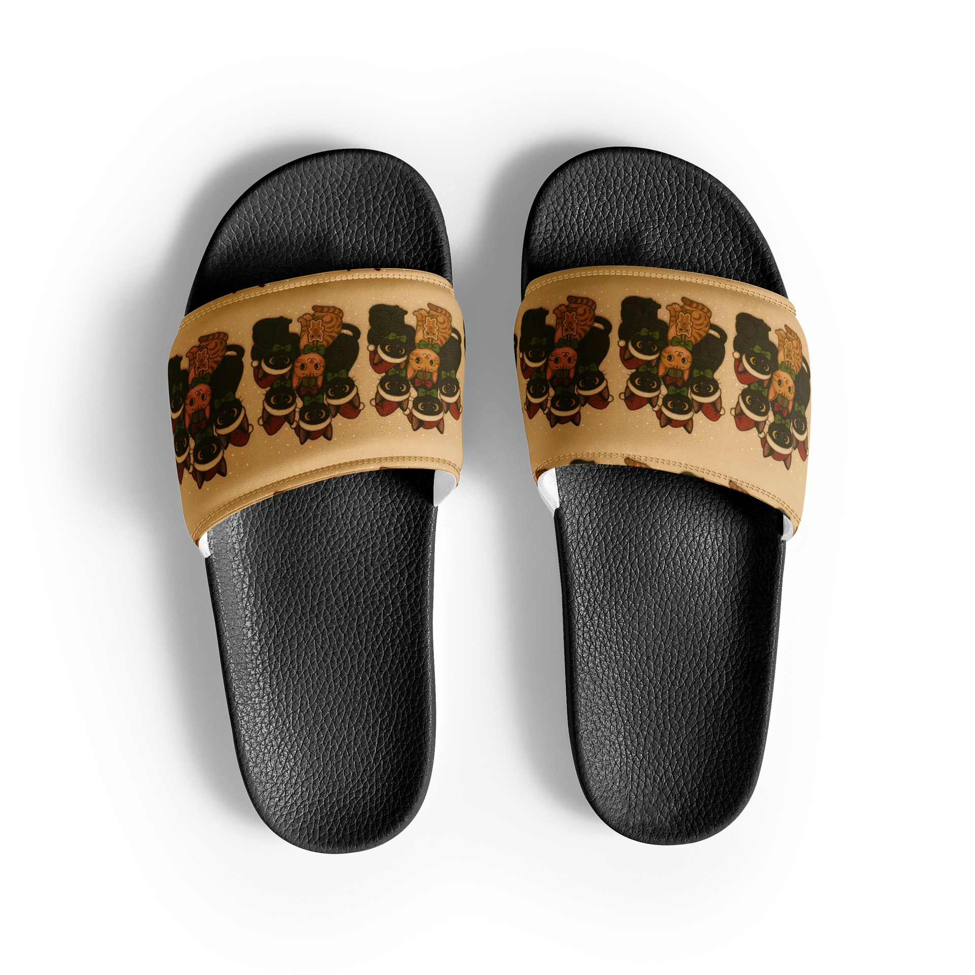Cat brigade winter Men's Slides product image (3)