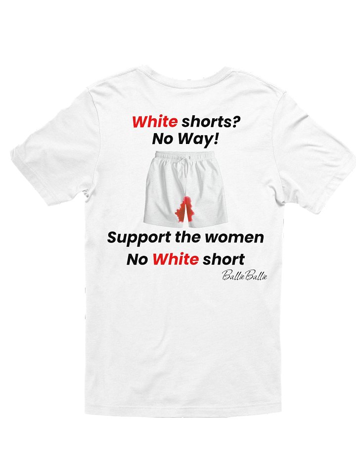 White short? No Way! Support the women No white short product image (2)