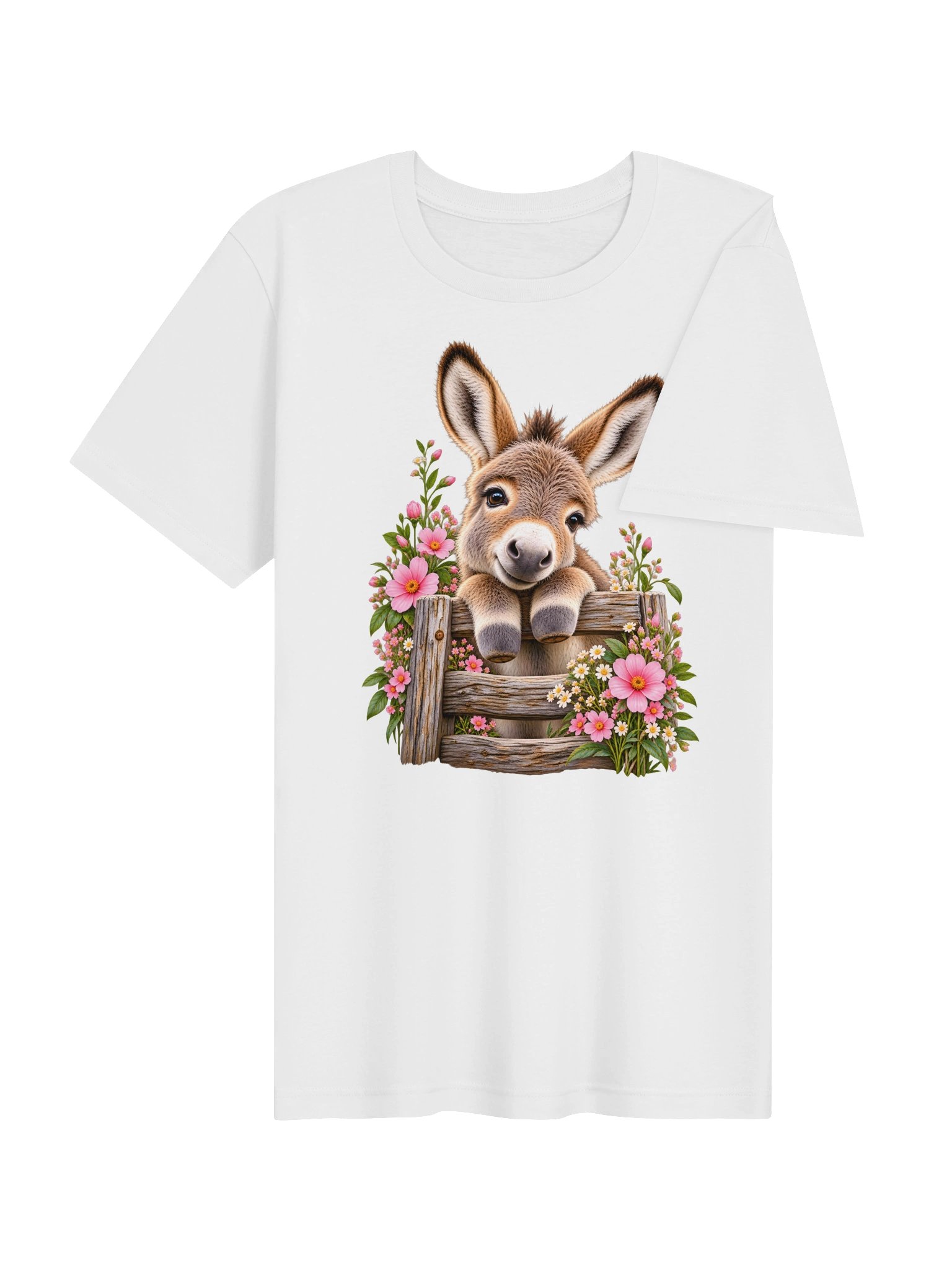 Baby Donkey Faith T-Shirt – Psalm 28:7 🌸🫏 product image (4)