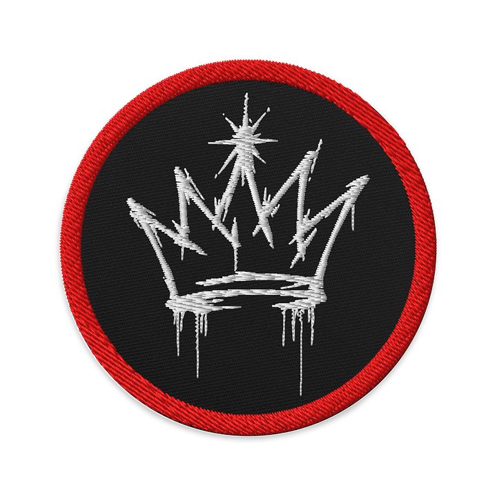 ONE KING Urban Crown Logo Embroidered Patch product image (1)
