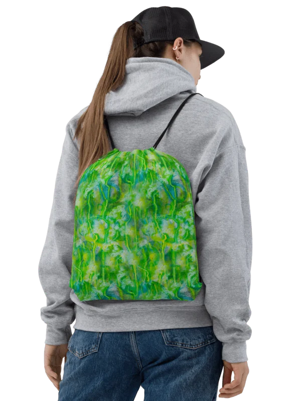 Radioactive Blobs Drawstring Bag product image (2)