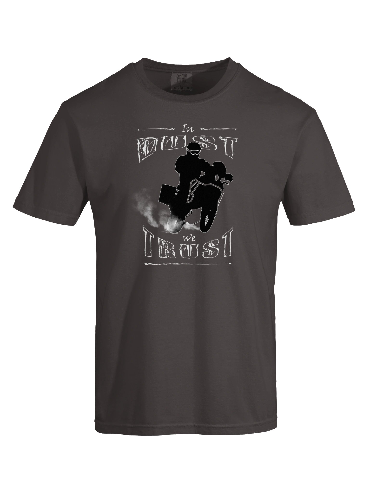 In Dust We Trust | Adventure Motorcycle T-Shirt product image (17)