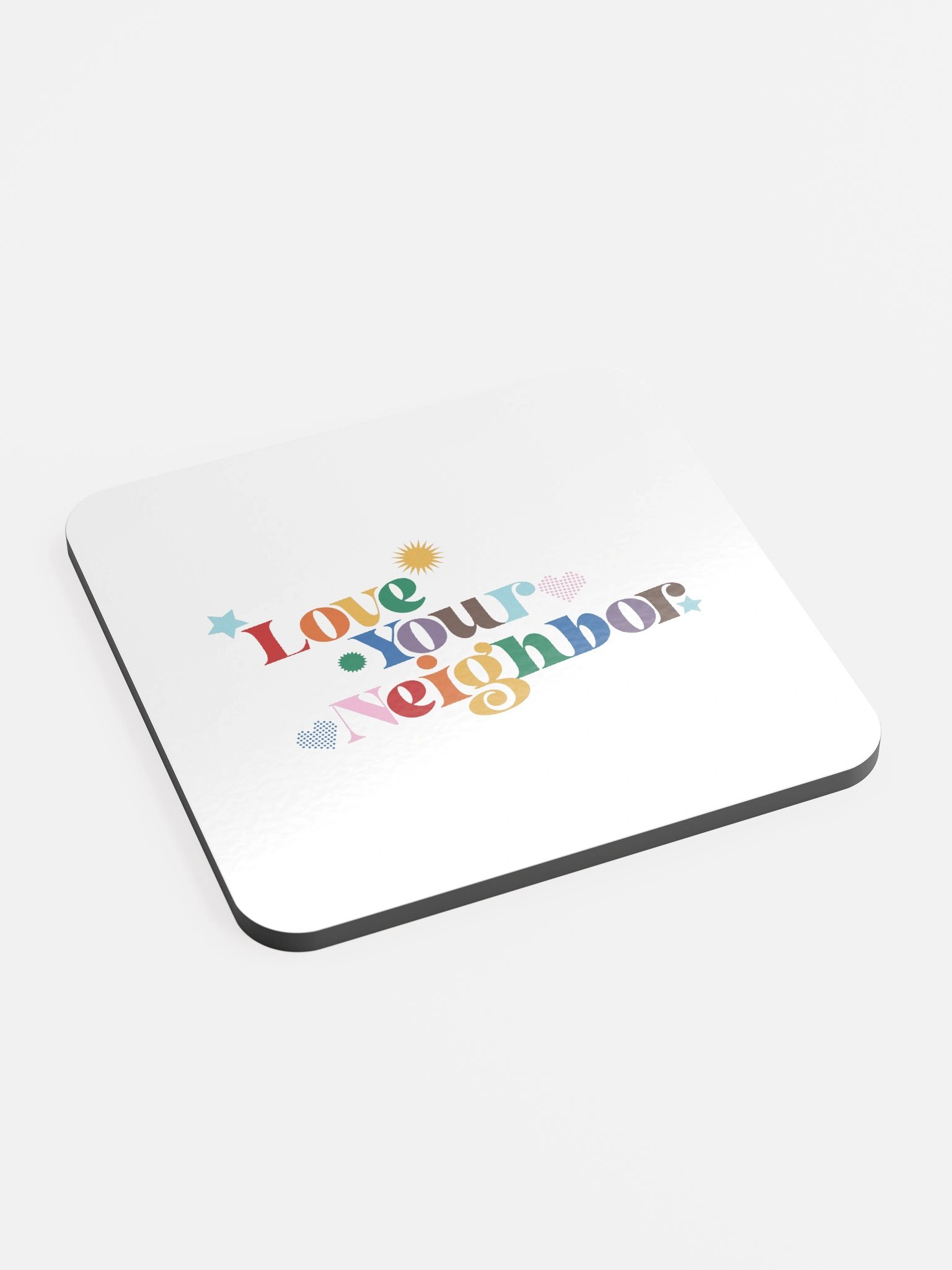 Love Your Neighbor Coaster product image (2)