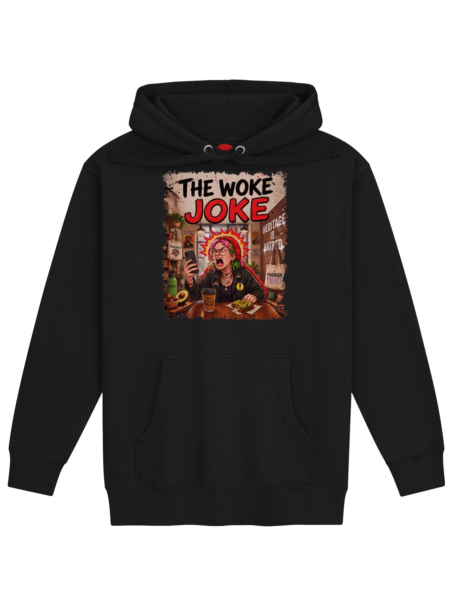 The Woke Joke Hoodie product image (2)