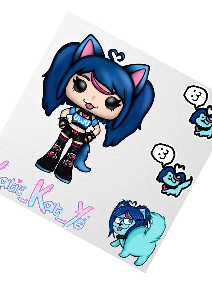 Pop Goes the Katie - Stickers product image (3)