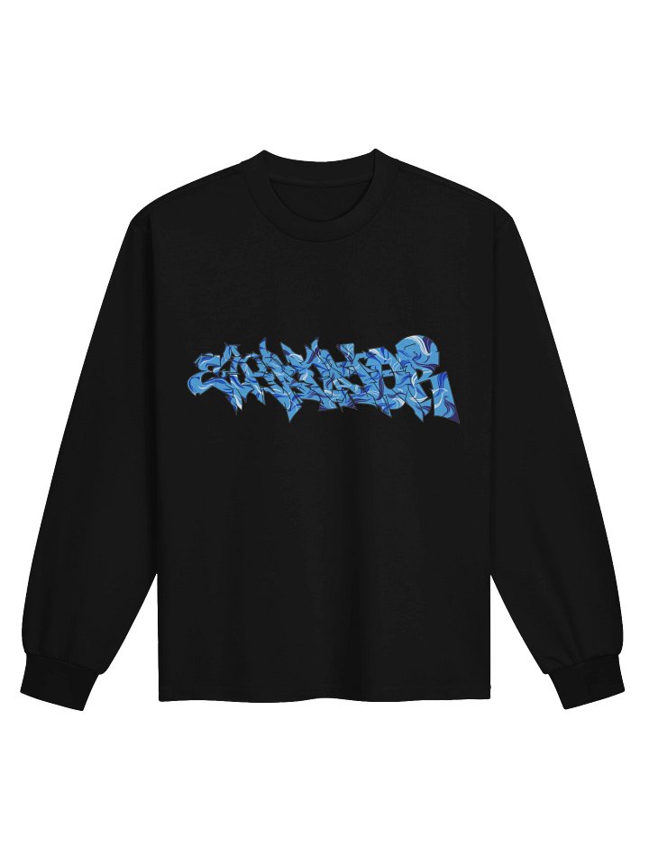 Midnight Band AS Colour Blue Graffiti Long-Sleeve product image (5)