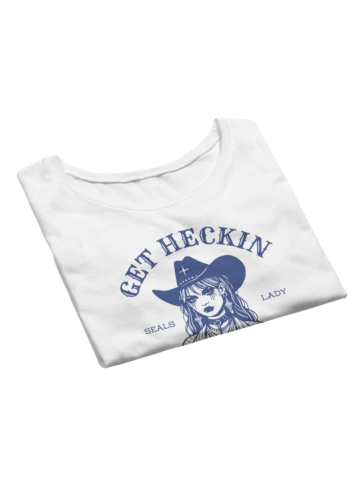 Heeee Yaw Crop Top - Blue product image (7)