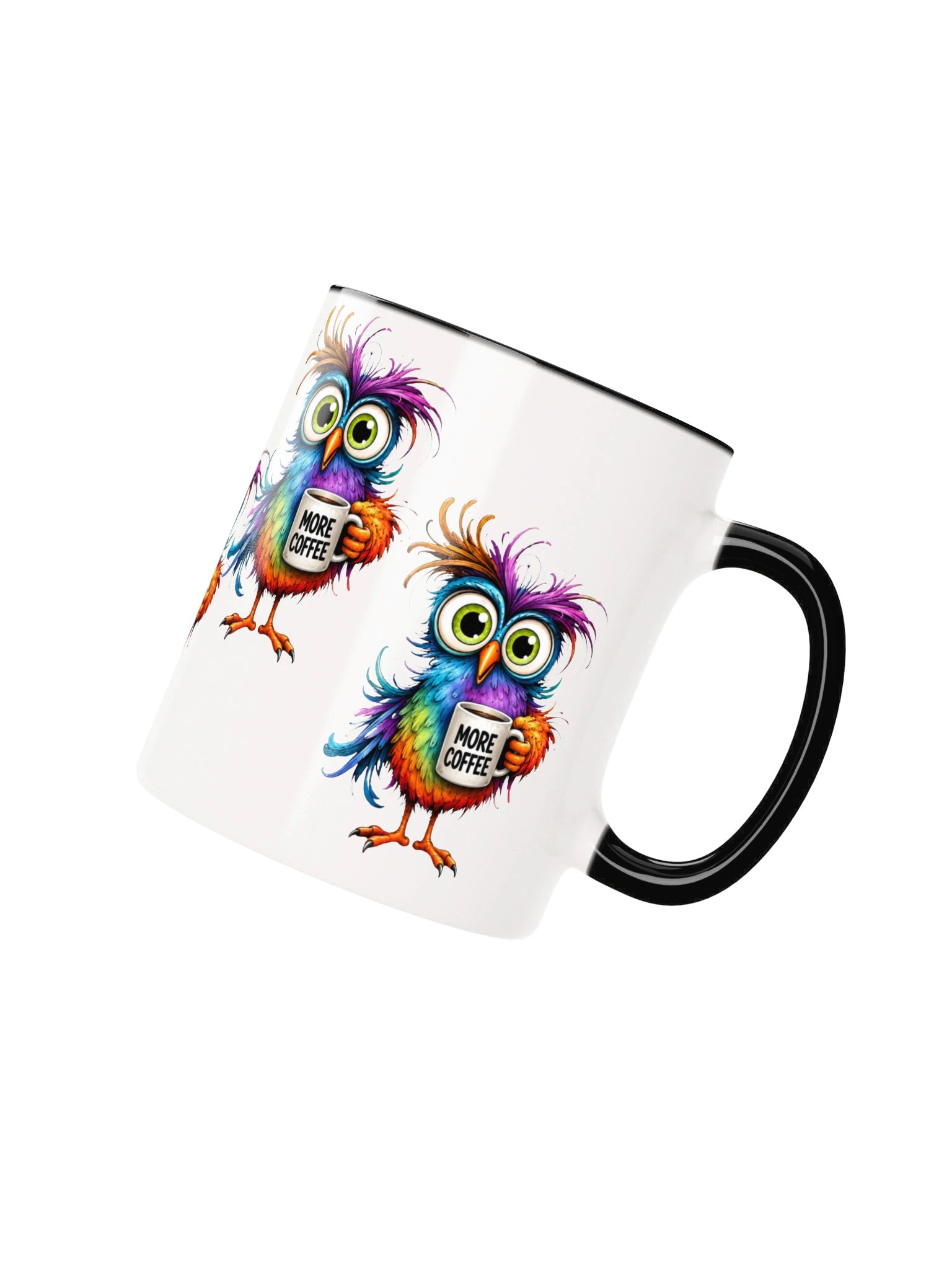 Funny Coffee Owl Mug product image (10)