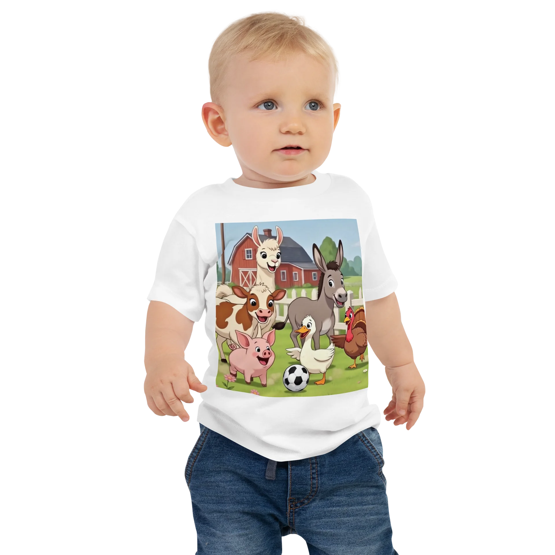 Farm Animal Friends Tee Soccer Theme product image (1)