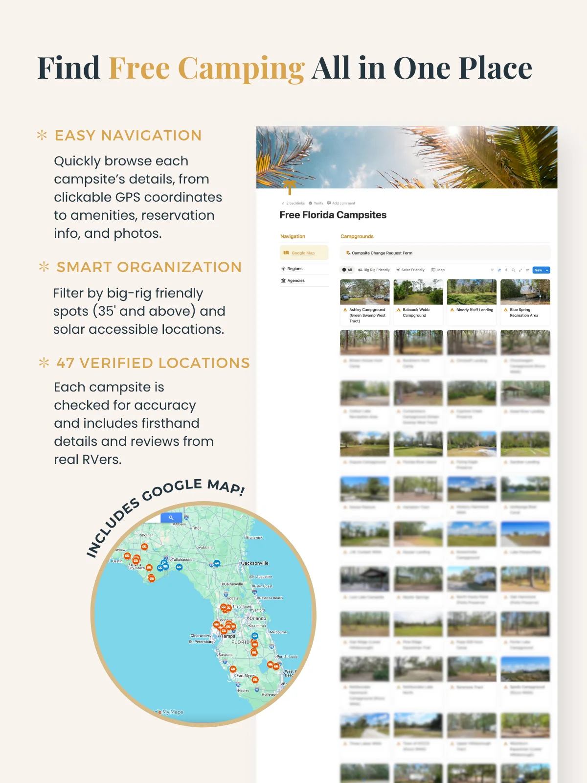 Florida Boondocking Private Directory product image (2)