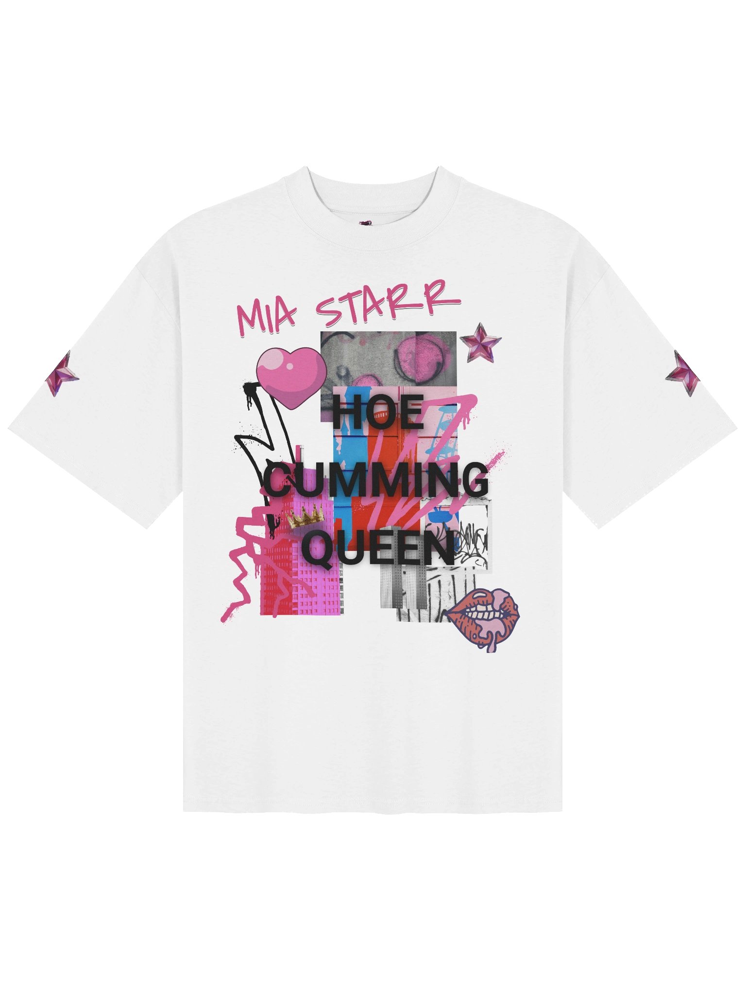 Hoe Cumming Queen Shirt (White) product image (1)